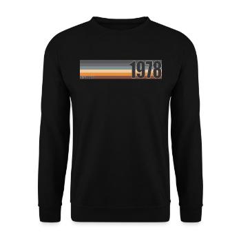 ESTABLISHED 1978 Limited Edition Classic original - Unisex Sweatshirt - black - Front - Alina (178cm) & Michal (187cm)