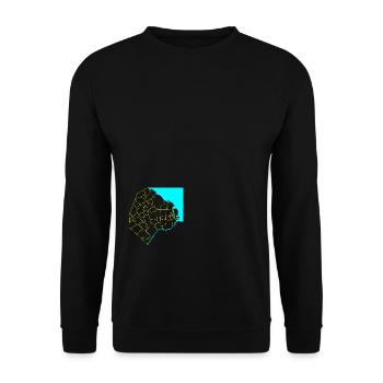 Buenos Aires - Unisex Sweatshirt - black - Front - Alina (178cm) & Michal (187cm)