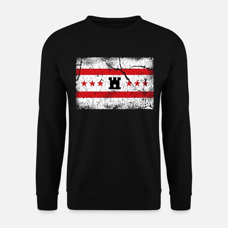 Drenthe - Unisex Pullover - Schwarz