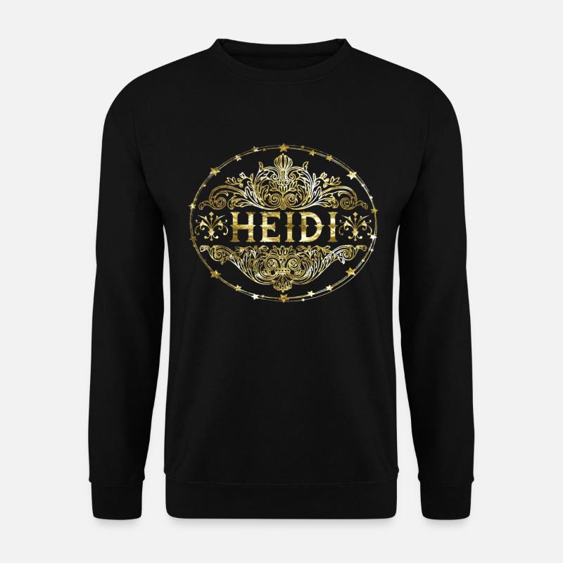 Heidi - Unisex Pullover - Schwarz