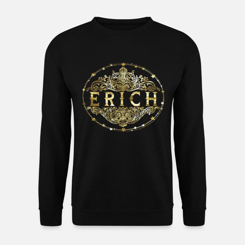 Erich - Unisex Pullover - Schwarz