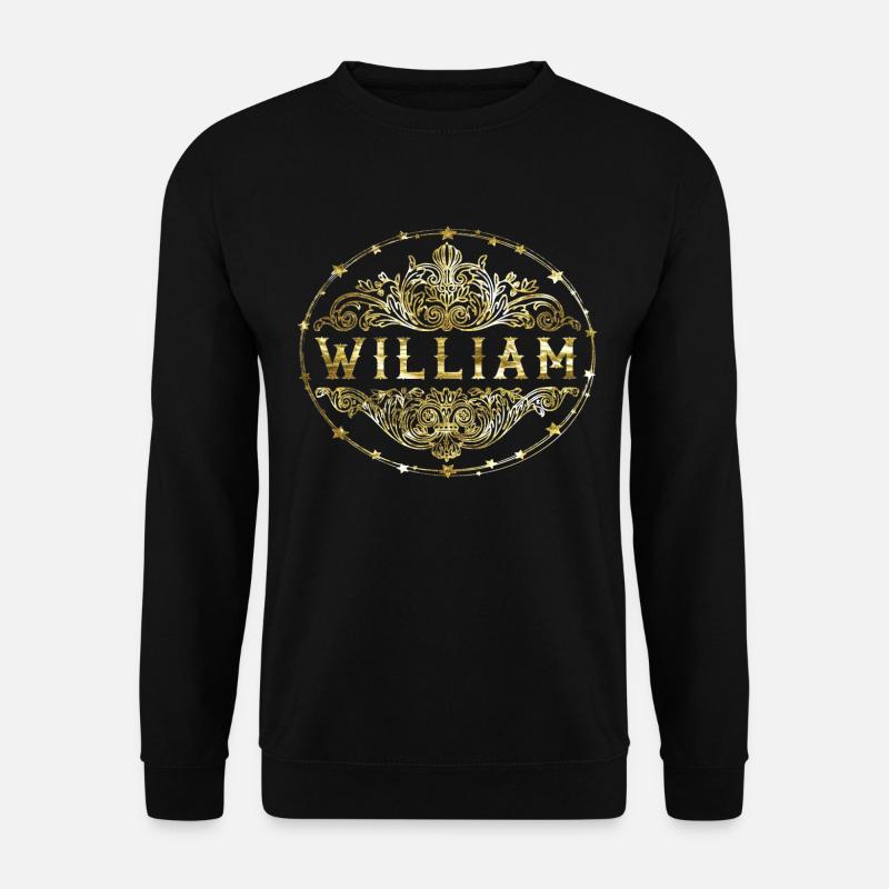 William - Unisex Pullover - Schwarz