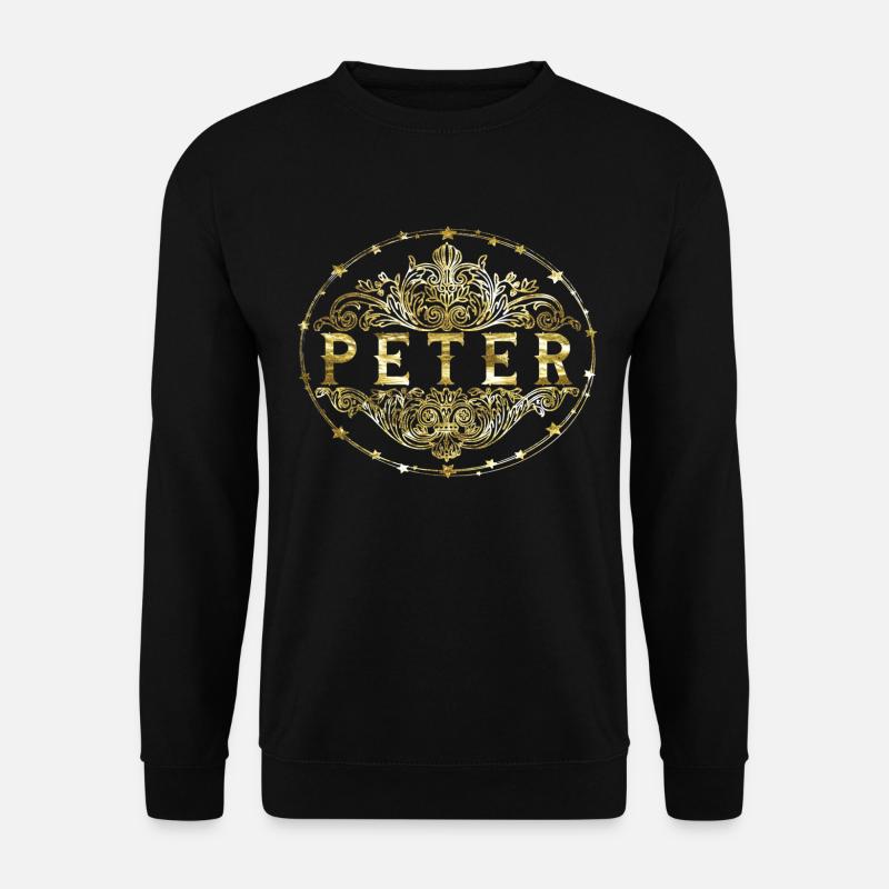 Peter - Unisex Pullover - Schwarz