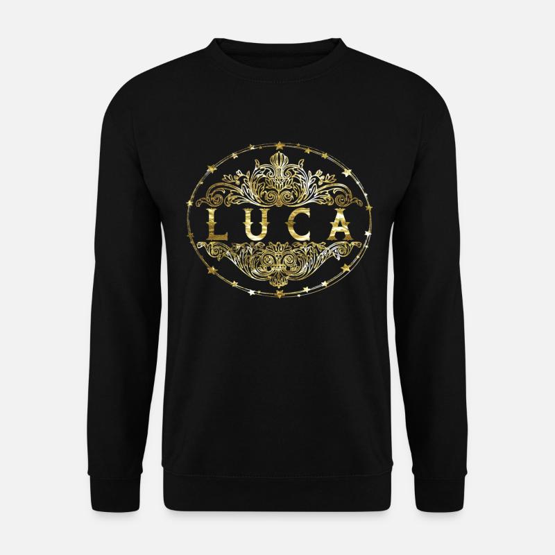 Luca - Unisex Pullover - Schwarz