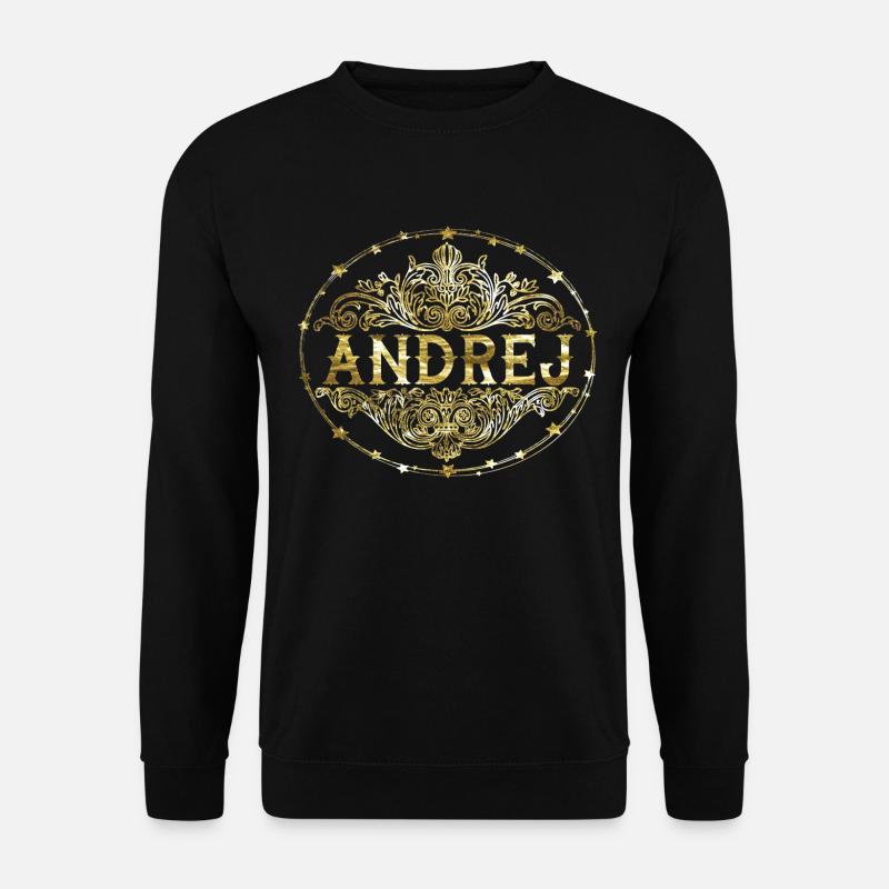 Andrej - Unisex Pullover - Schwarz