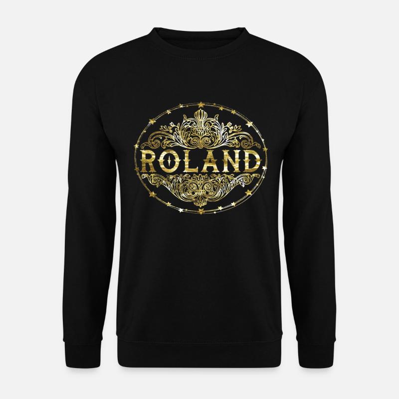 Roland - Unisex Pullover - Schwarz