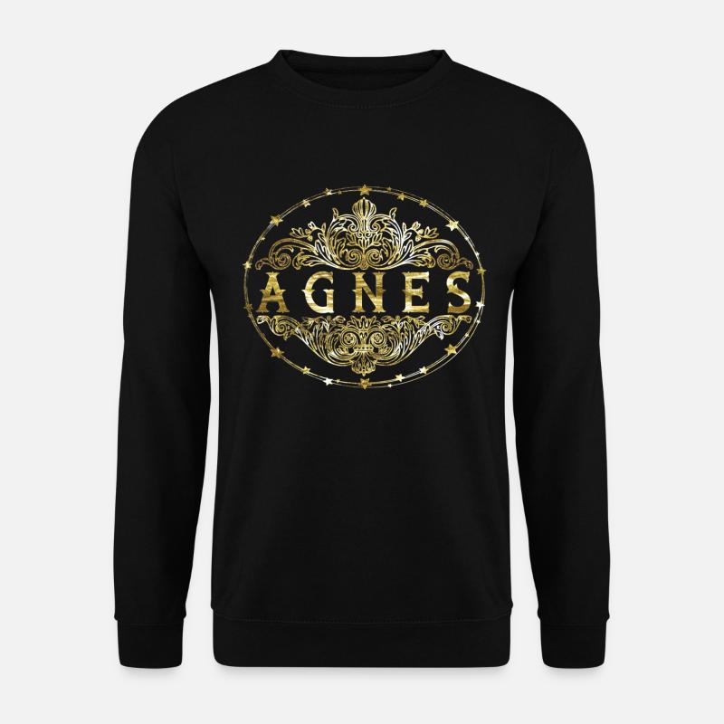 Agnes - Unisex Pullover - Schwarz