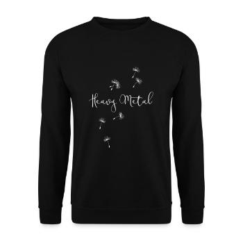 Heavy Metal - Sweat-shirt Unisexe - noir - Devant - Alina (178cm) & Michal (187cm)