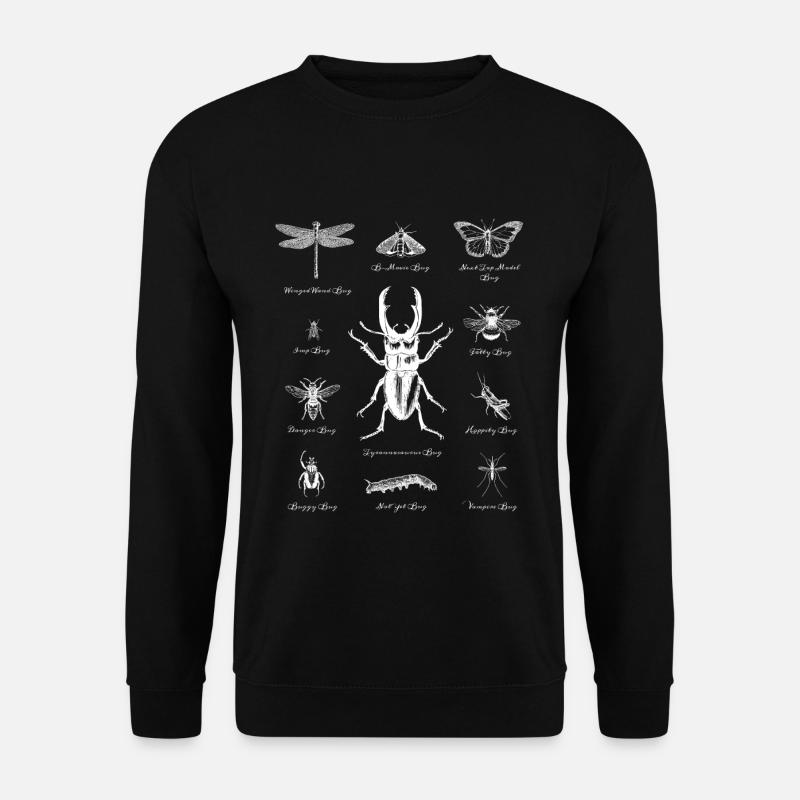 Bugs Beetles insects beetles insects - Unisex Sweatshirt - black