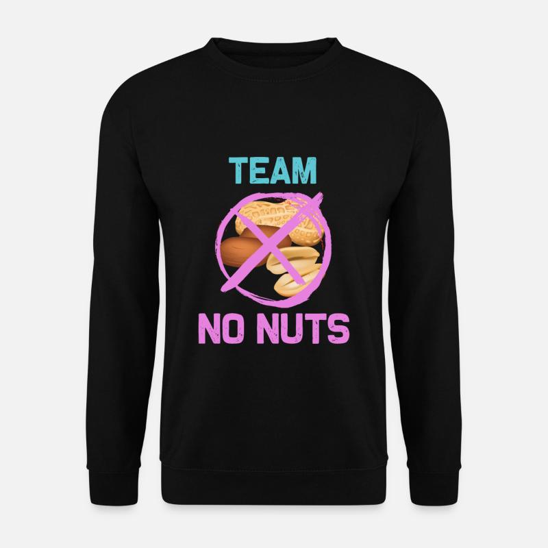 Team No Nuts - Unisex Sweatshirt - black