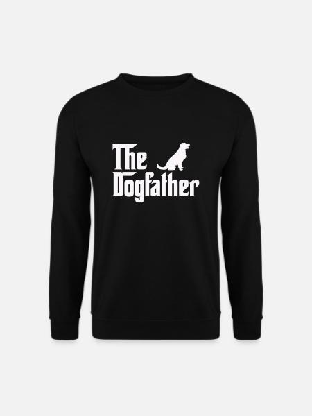 le dogfather - Sweat-shirt Unisexe - noir