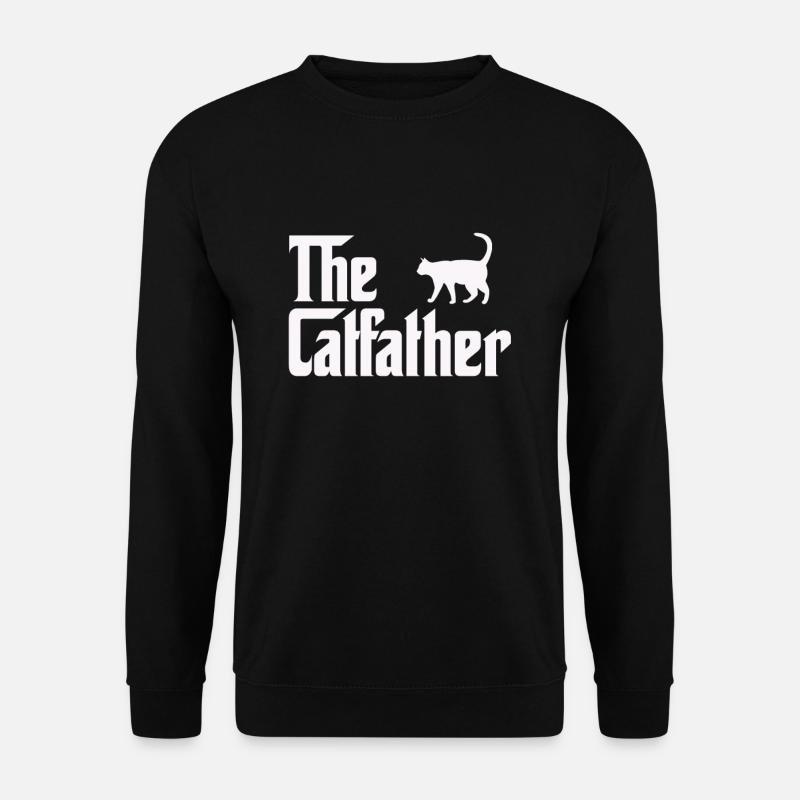 le chat - Sweat-shirt Unisexe - noir