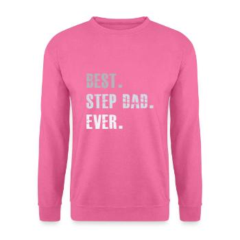 Bester Schritt-Vati überhaupt - Unisex Pullover - Pink - Vorne