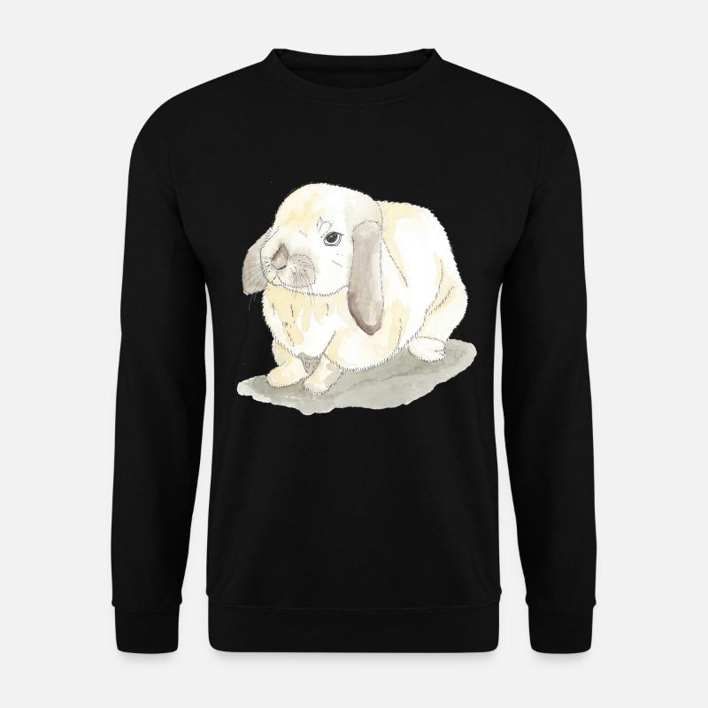 Lapins - Sweat-shirt Unisexe - noir