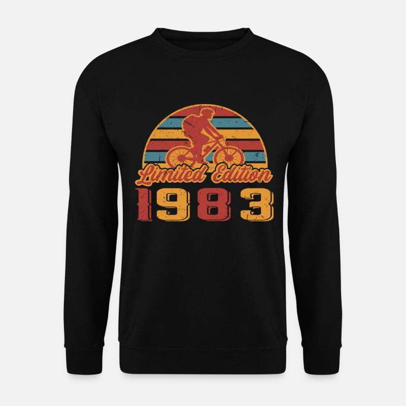 Vélos Vélo Anniversaire VTT 1983 - Sweat-shirt Unisexe - noir