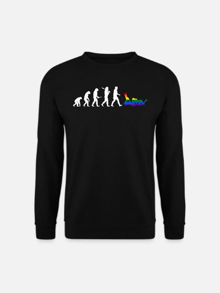 Gay Evolutio Women - EN - Unisex Pullover - Schwarz