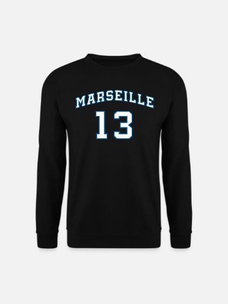 Marseille 13 - Sweat-shirt Unisexe - noir