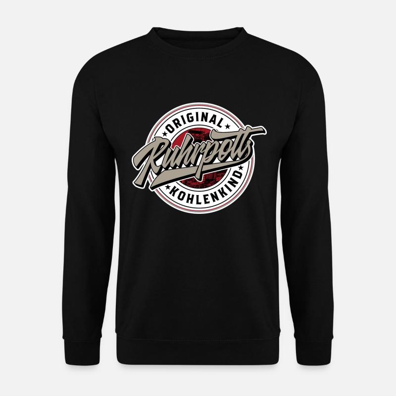 Ruhrpott - Original Kohlenkind - Unisex Pullover - Schwarz