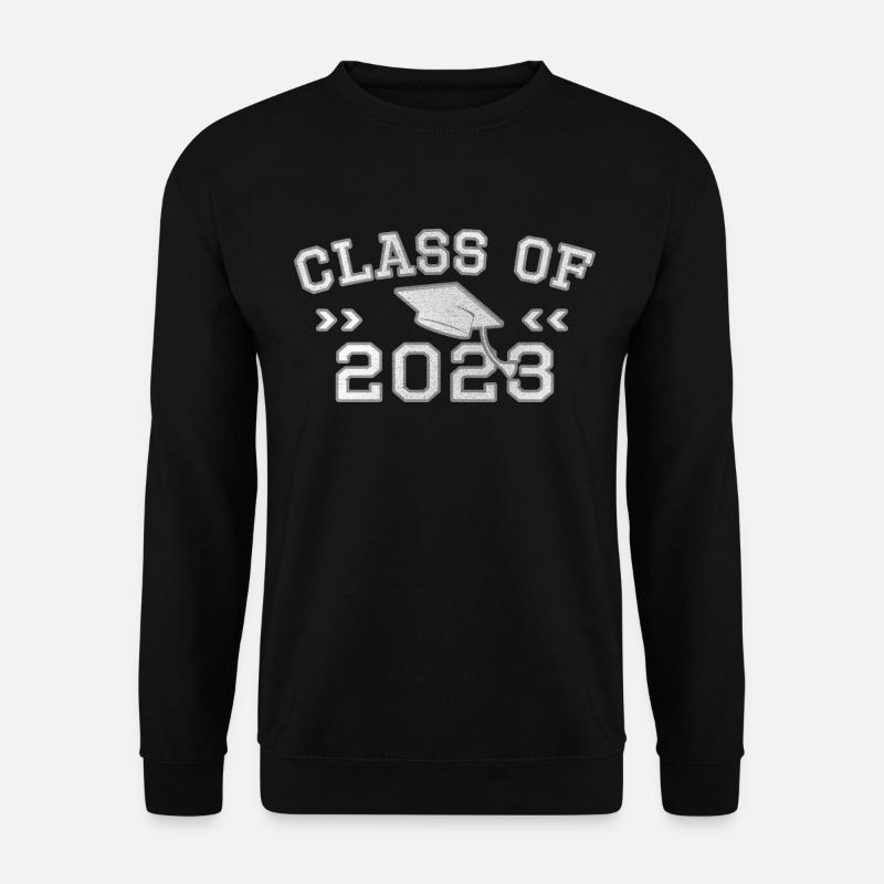 Class of 2023 Abi Matura Abschlussklasse Geschenk - Unisex Pullover - Schwarz
