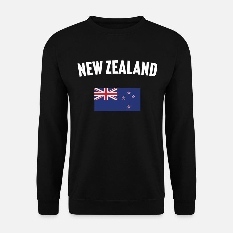 Drapeau de la Nouvelle-Zélande - Sweat-shirt Unisexe - noir