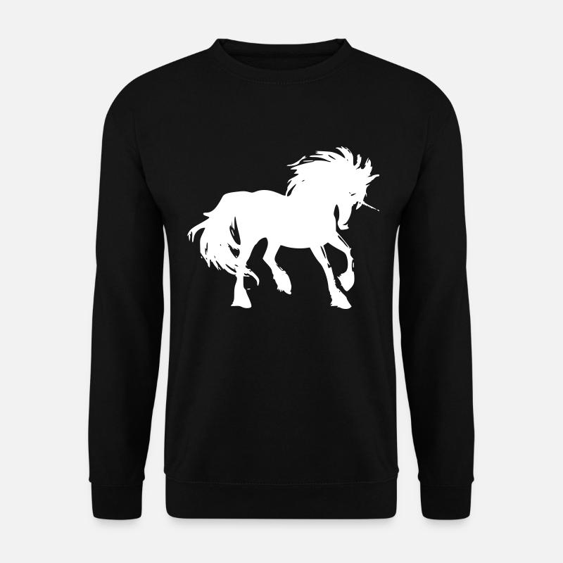 Einhorn - Unisex Pullover - Schwarz