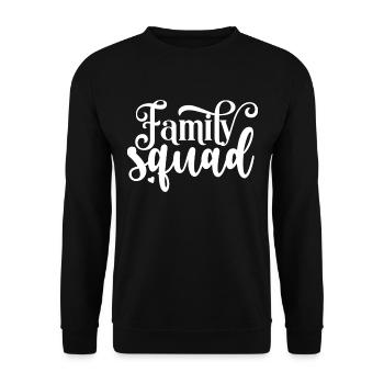 The Proud Family Squad - Unisex Pullover - Schwarz - Vorne - Alina (178cm) & Michal (187cm)
