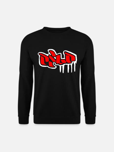 Oslo Grafitti - Unisex Pullover - Schwarz