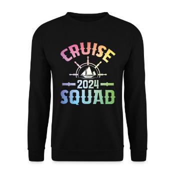 Cruise Group 2024 - Unisex Sweatshirt - black - Front - Alina (178cm) & Michal (187cm)