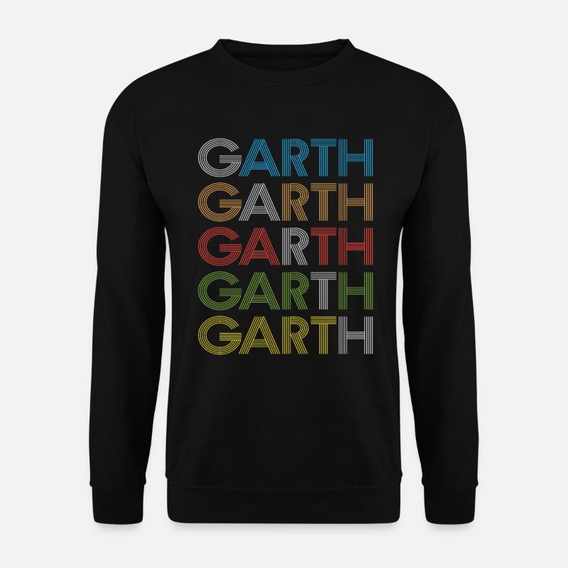 Garth - Unisex Pullover - Schwarz