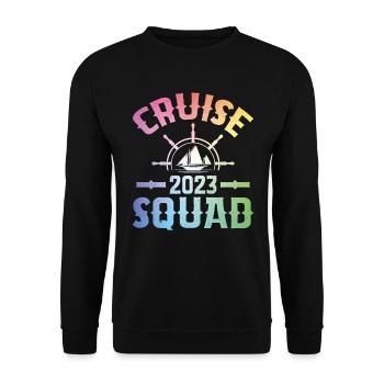 Cruise Group 2023 - Unisex Sweatshirt - black - Front - Alina (178cm) & Michal (187cm)