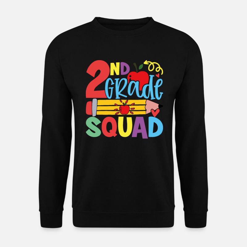 Équipe De 2e Année - Sweat-shirt Unisexe - noir