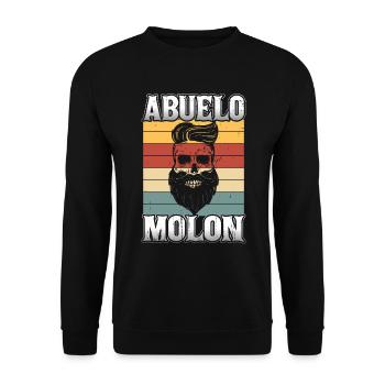 Papou Cool - Sweat-shirt Unisexe - noir - Devant - Alina (178cm) & Michal (187cm)