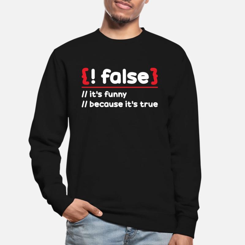 Programmierer Programmierung Software Coding Encoder Unisex Pullover