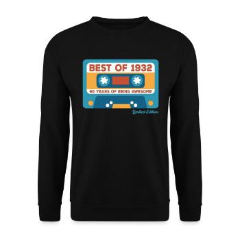 The Best Of The Limited Edition Of 1932 - Unisex Sweatshirt - black - Front - Alina (178cm) & Michal (187cm)