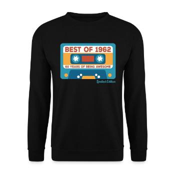 Das Beste aus der Limited Edition von 1962 - Unisex Pullover - Schwarz - Vorne - Alina (178cm) & Michal (187cm)