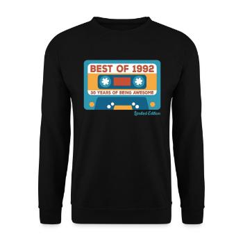 The Best Of The Limited Edition Of 1992 - Unisex Sweatshirt - black - Front - Alina (178cm) & Michal (187cm)