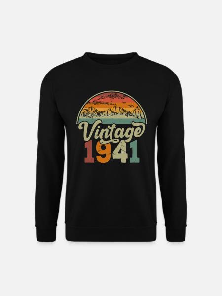 Vintage 1941 - Sweat-shirt Unisexe - noir