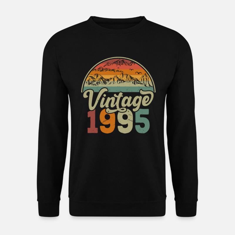 Jahrgang 1995 - Unisex Pullover - Schwarz