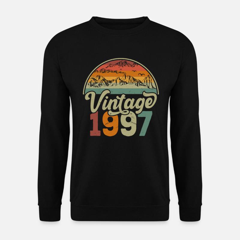 Jahrgang 1997 - Unisex Pullover - Schwarz