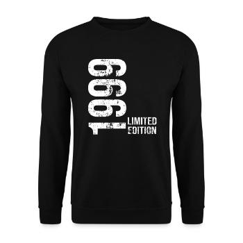 1999 Limitierte Auflage - Unisex Pullover - Schwarz - Vorne - Alina (178cm) & Michal (187cm)