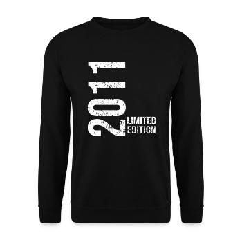 Limited edition of 2011 - Unisex Sweatshirt - black - Front - Alina (178cm) & Michal (187cm)