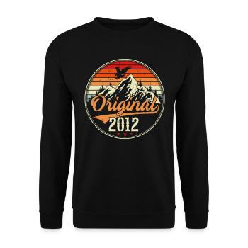 Original 2012 - Unisex Sweatshirt - black - Front - Alina (178cm) & Michal (187cm)