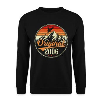 Original 2006 - Unisex Sweatshirt - black - Front - Alina (178cm) & Michal (187cm)