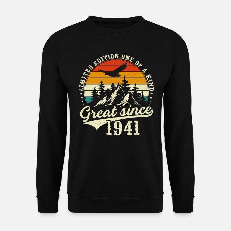 Einzigartig seit 1941 - Unisex Pullover - Schwarz