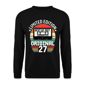 Édition Limitée Du Meilleur De L'original De 1927 - Sweat-shirt Unisexe - noir - Devant - Alina (178cm) & Michal (187cm)