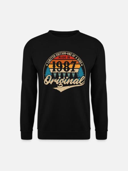 Made in 1987 Original - Unisex Sweatshirt - black
