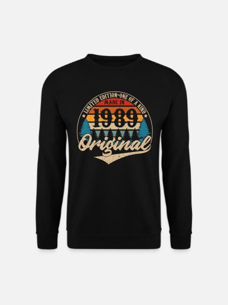 Made in 1989 Original - Unisex Sweatshirt - black
