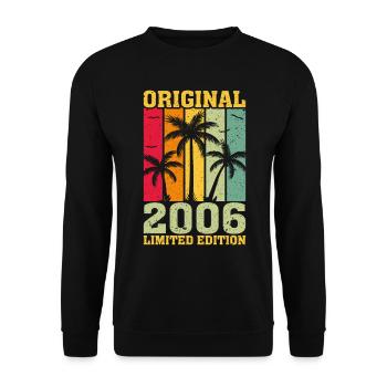 Édition Originale Limitée De 2006 - Sweat-shirt Unisexe - noir - Devant - Alina (178cm) & Michal (187cm)