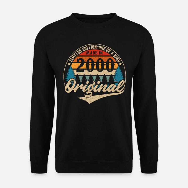 Fabriqué En 2000 Original - Sweat-shirt Unisexe - noir