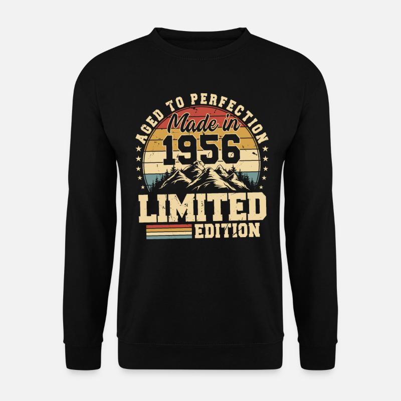 Einzigartig seit 1956 - Unisex Pullover - Schwarz